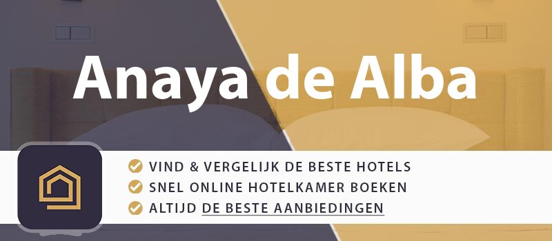 hotel-boeken-anaya-de-alba-spanje